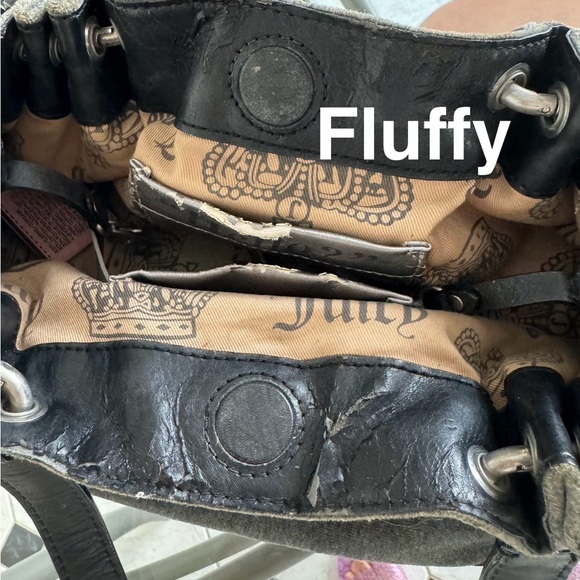 Juicy Couture Gray and Pink Scottie Bags - Picture 10 of 10